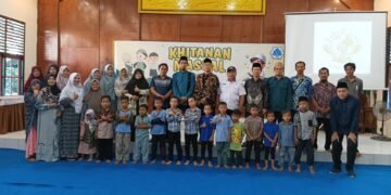 Khitan Massal YPD AKUIS Berlangsung Meriah, 14 Anak Jadi Pahlawan Kecil