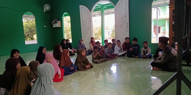 PEMBUKAAN PESANTREN RAMADHAN ANAK-ANAK DI YPD AKUIS CABANG KAB. OKI SP PADANG TAHUN 1447 H