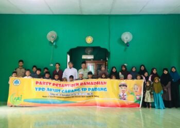PEMBUKAAN PESANTREN RAMADHAN ANAK-ANAK DI YPD AKUIS CABANG KAB. OKI SP PADANG TAHUN 1447 H