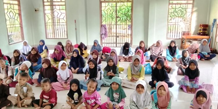 Semarak Ramadhan 1447 H di Sekayu: Puluhan Peserta Antusias Ikuti Pembukaan Pesantren Ramadhan Anka-Anak di Masjid El-Muhajir Kelompok Kajian Desa Sungai Medak