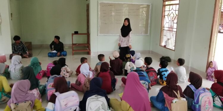 Semarak Ramadhan 1447 H di Sekayu: Puluhan Peserta Antusias Ikuti Pembukaan Pesantren Ramadhan Anka-Anak di Masjid El-Muhajir Kelompok Kajian Desa Sungai Medak