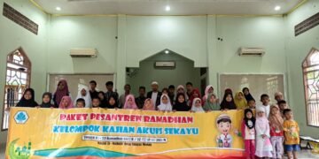 Semarak Ramadhan 1447 H di Sekayu: Puluhan Peserta Antusias Ikuti Pembukaan Pesantren Ramadhan Anka-Anak di Masjid El-Muhajir Kelompok Kajian Desa Sungai Medak