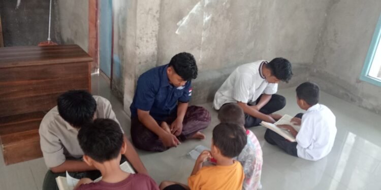 Suasana Pembukaan Pesantren Ramadhan Anak-Anak 1447 H di Masjid EL-MUQOFFA Air Batu