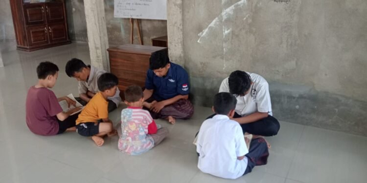 Suasana Pembukaan Pesantren Ramadhan Anak-Anak 1447 H di Masjid EL-MUQOFFA Air Batu