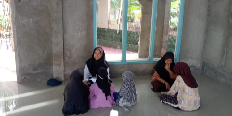 Suasana Pembukaan Pesantren Ramadhan Anak-Anak 1447 H di Masjid EL-MUQOFFA Air Batu