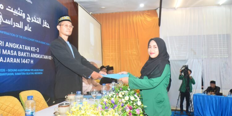 MENYEMAI PEMIMPIN ASLI YANG ILMIYAH, DINIYAH, DAN KRITIS UNTUK PERADABAN DUNIA: WISUDA DAN PENGUKUHAN MASA BAKTI TAHUN PELAJARAN 1447 H