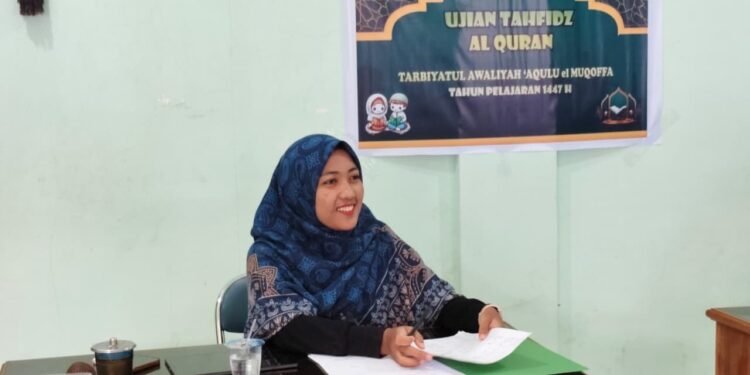 Menjaga Kemurnian Kalam-Nya: Santri Tarbiyatul Awaliyah Laksanakan Ujian Tahfiz Juz 30