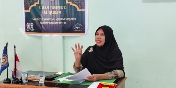 Menjaga Kemurnian Kalam-Nya: Santri Tarbiyatul Awaliyah Laksanakan Ujian Tahfiz Juz 30